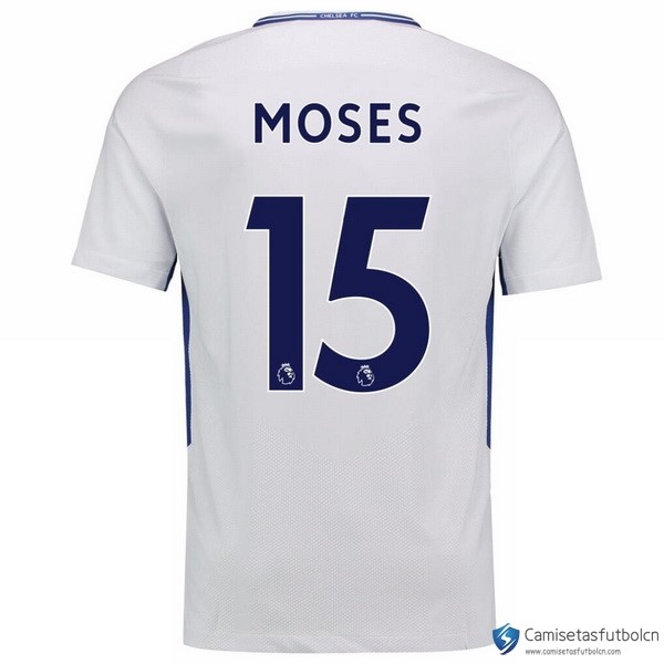 Camiseta Chelsea Segunda equipo Moses 2017-18